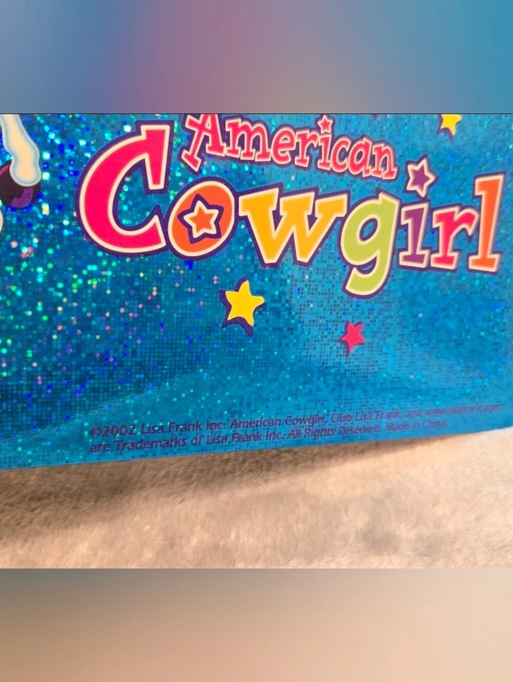Vintage Lisa Frank American Cowgirl Binder Set w/ Folder & planner Y2K